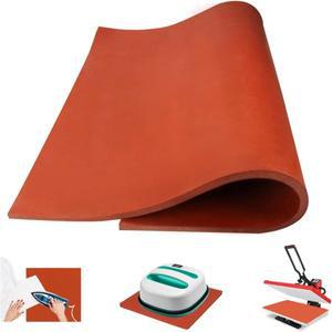 크기 실리콘 폼 매트 패드 열 프레스 기계 용 승화 플랫 열전달 교체