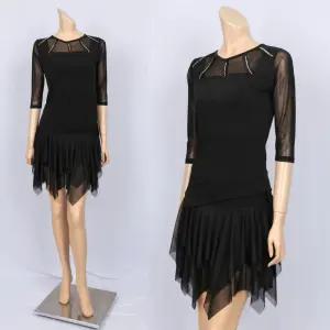 노브패리스 DBO3196 파이브 라인 칠부 티셔츠 55에서88 라틴 밸리 라인 라틴 모던 사교 웰빙 여자