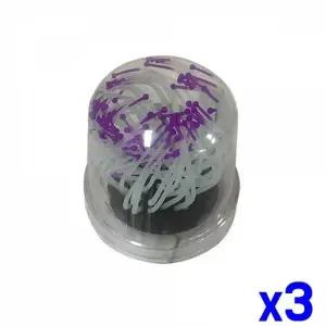 [에이치플러스몰]WL 어항 수조 실리콘 말미잘 장식 x3개 수조장식품