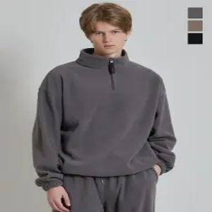 [원더플레이스][더블유스탠다드(W STANDARD)] 플리스 하프넥 집업