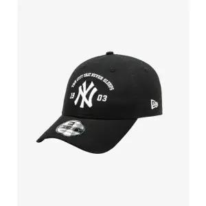 NEW ERA 940UNST MLB CITY SLOGAN ARCH NEYYAN BLK