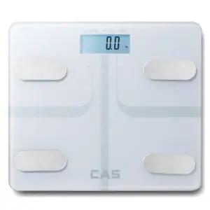 디지털 체중계 나비형 체지방 측정 저울 화이트 색상 가정용 건강 관리용품 (WFKL2HE)