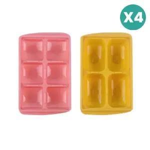 베베락 유아 이유식기 아이스 큐브 얼음틀 냉동 용기 BNA