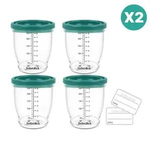 베베락 엘파 유아식기 이유식 냉동 보관 240ml 민트 BNA