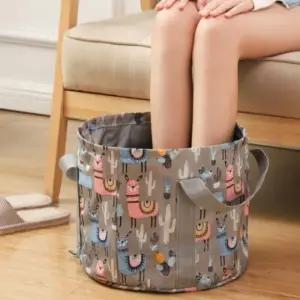 여행용 접이식 족욕 백 캠핑 휴대 워터포트 (WFKMUXL)