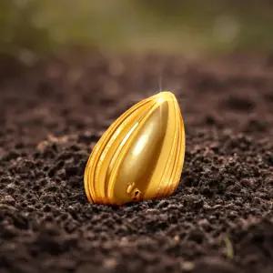 골드팡 24k 순금 통통황금시드 금테크 오브제 1g