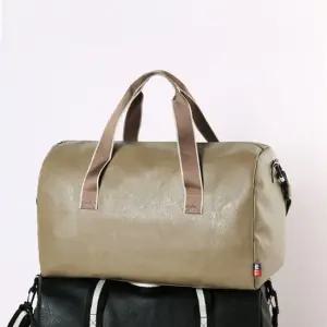 캐주얼 보스턴백 여행 골프 출장 가방 베이지 캐주얼보스턴백 여행용대형보스턴백