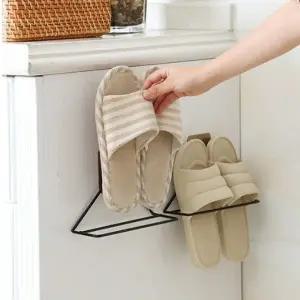 ( )벽 접착식 슬리퍼 실내화 거치대 걸이 욕실 현관 화장실 꽂이