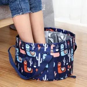 ( )휴대용 접이식 족욕백 핫찜질 족욕기 족욕가방 각탕기 족탕기