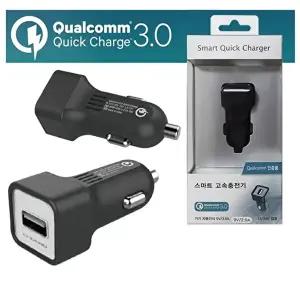 고품질 B징가로922 퀄컴인증 USB1구 스마트 고속 차량충전기 차량USB 차량용 WFHU2BQ