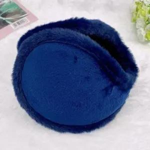 귀마개 보온 네이비 털귀마개 방한모자 귀마개 귀도리 WFLRJ9H