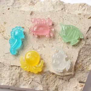 샤이닝 바다생물 야광자갈 100p세트(컬러믹스) 어항돌조약 어항 수조 수조조약 야광 조약 자갈