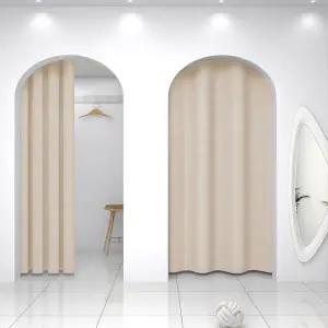 [아트박스]/마전동상회 두꺼운암막커튼 겨울안방 방풍 커튼 압축봉 포함