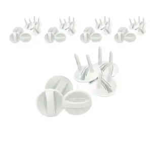 접지형 콘센트에 적합한 220V 커버 X 30입키즈안전용품 감전방지 전기 사고