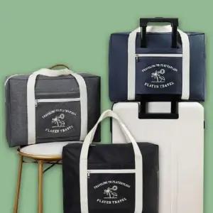 여행용 경량 보스턴 토트백 캐리어 부착 보조 가방 여행용보조가방 캐리어결합백