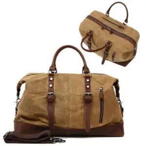 남성 빈티지 여행용 토트 더플 캐리어백 빈티지보스턴백 남자출장더플 남자여행더플
