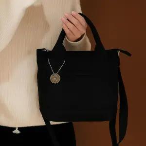 리부 국민기저귀가방 여자 미니크로스백 토트백 가벼운 black-black출산가방