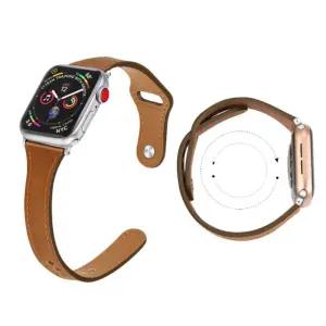 핀턱 스트랩 워치 시계줄 가죽 밴드 남녀공용 클래식