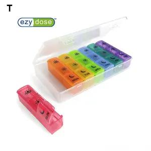 이지도즈 7일 3칸 분리형약통 70311 AP81케이스 미니상자 박스 요일 플라스틱 영양제분할 출장용 휴대용 여