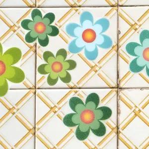 미끄럼 방지 스티커 꽃 20P욕실안전 바닥논슬립 화장실 시트