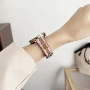 갤럭시워치액티브2 스트랩 격자무늬 가죽밴드 시계줄 40mm 44mm 실리콘 나일론 휴대폰용품 밀레니즈 루프