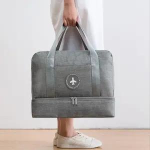 키밍 헬스 운동 가방 스포츠 보스턴백 더플백 휴대용 남자 여자 신발분리포켓 피트 더블백 여행용 백팩 다