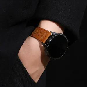 갤럭시워치4클래식 마그네틱 버클형 가죽밴드 스트랩 워치줄 워치끈 폰줄 트랩 시계 워치