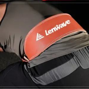 런웨이브가죽역도벨트 허리 보호대헬스 쉬크 로그 크로스핏 용품 보호대 웨이트 리프팅 운동 압박 지지대