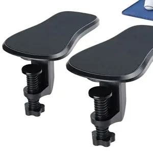 고품질 B책상고정 팔걸이대 손목받침 팔받침대 기본형 2개 팔걸이대 팔받침대 책상팔받침대 WFHU5GD