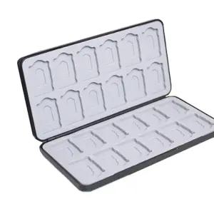 게임기 칩 파우치 보관함 케이스 24칸케임백정리 카트리지 24개입 카드치 악세서리 24칸 수납 휴대용 주변