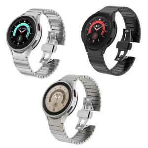 갤럭시워치7 날개형 링크브레이슬릿 메탈밴드 스트랩 워치줄 워치끈 폰줄 트랩 시계 워치