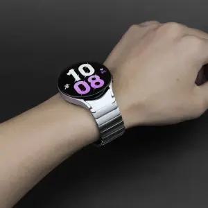 갤럭시워치4 링크브레이슬릿 메탈밴드 스트랩 날개형 40mm 44mm스 스마트 가죽 나일론 실리콘 시계줄