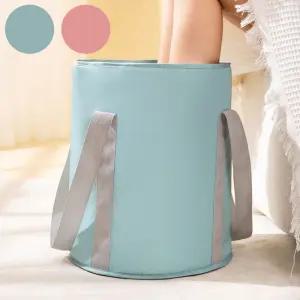 접이식 족욕 바스켓 대형 1개폴딩바구니 욕기 욕통 발욕조 딩기