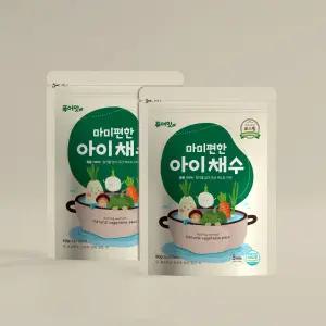 퓨어잇 마미편한 아이채수 2팩 이유식 육수 국내산 야채 로스팅 채소 유아식 국물 재료 아기 아이밥 식사