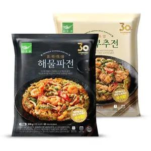 [사옹원] 프리미엄 고기부추전 300g 1개 + 해물파전 300g 1개