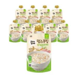 남양 맘스쿠킹 이유식 닭가슴살과 채소 (6개월) 10개