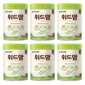 파스퇴르 무항생제 위드맘 3단계 6개