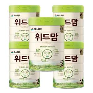 파스퇴르 무항생제 위드맘 2단계 5개