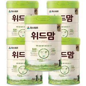 파스퇴르 무항생제 위드맘 1단계 5개