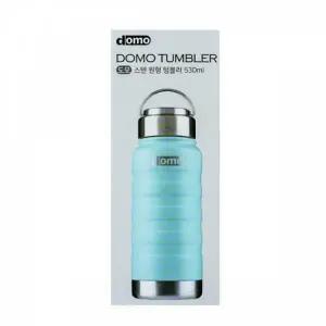 ( )530ml BTM 원형 도모 스카이블루 텀블러 스텐