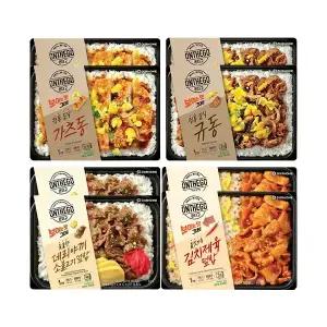 온더고 일식혼합8(가츠동2,규동2,소고기덮밥2,김치제육2)