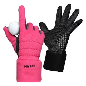 카시야 여성용 방한 겨울용 양손 골프장갑 파크골프