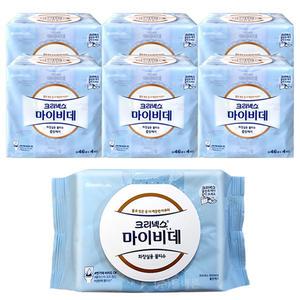 크리넥스 마이비데 클리케어 물티슈 캡형 46매 4개입x6개(총24개)