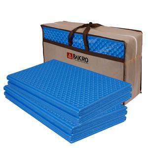 1 + 1 접이식 캠핑매트 (무광블루) / 피크닉 야외돗자리 방수 발포 텐트매트 캠핑용품