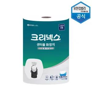 4534661 크리넥스 센터풀 스탠다드 1000 물풀림 화장지 3롤 유한킴벌리
