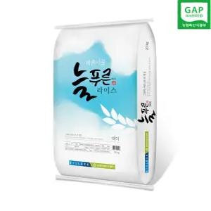 2025년산 늘푸른라이스 GAP 인증 햅쌀 신동진쌀 백미 20kg