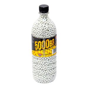 아카데미 비비탄총알 BB탄알 5000발_화이트
