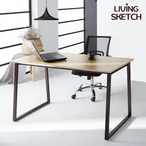 [리빙스케치] 단테 1200 책상 철제 테이블 컴퓨터용 학생 책상