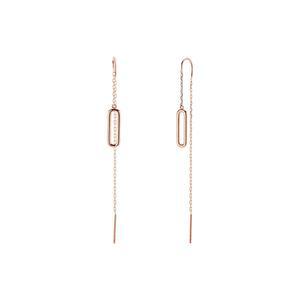 [새미쥬얼리]14k 프라미스 롱체인 귀걸이