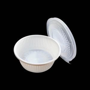 105파이 소 세트     흰색 검정 전자레인지용  다용도컵 국물 밥 반찬 일회용용기 전자렌지 1000개